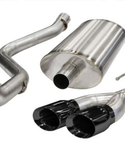 Corsa 10-10 Ford F-150 Raptor 5.4L V8 Black Sport Cat-Back Exhaust