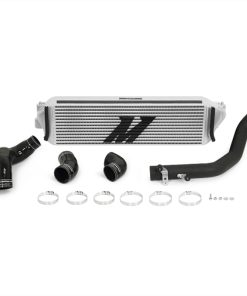 Mishimoto 2017+ Honda Civic Type R Performance Intercooler Kit - Silver Core Black Piping