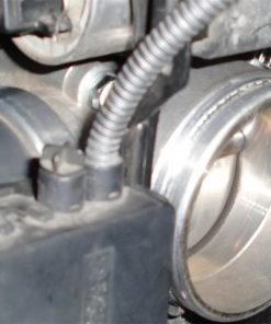 Alternative view of aFe Silver Bullet Throttle Body Spacers TBS BMW 325i (E46) 01-06 L6-2.5L