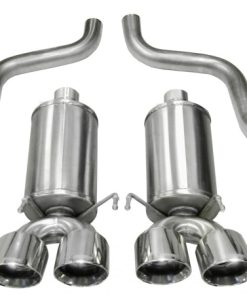 Corsa 09-13 Chevrolet Corvette C6 6.2L V8 Polished Xtreme Axle-Back Exhaust