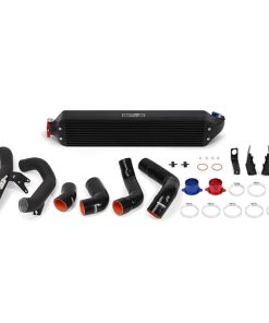 Alternative view of Mishimoto 2016+ Honda Civic 1.5T / 2017+ Honda Civic Si Black Intercooler Kit w/Black Pipes