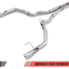 AWE Tuning S550 Mustang GT Cat-back Exhaust - Track Edition (Chrome Silver Tips)