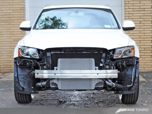 Alternative view of AWE Tuning Q5 2.0T Front Mounted Intercooler