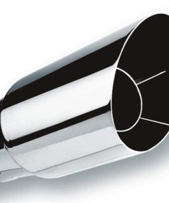 Alternative view of Borla Universal Polished Tip Single Round Angle-Cut (inlet 2 1/2in. Outlet 3 1/2in) *NO Returns*