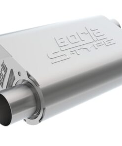Borla CrateMuffler LS3 S-Type 2.50in Offset/Offset 14inx4.35inx9in Oval Muffler