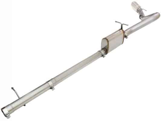 Alternative view of aFe MACHForce XP Exhaust 3in-3.5in SS Single Side Ext CB w/ Polish Tip 99-04 Ford F-250 V8 5.4L/6.8L