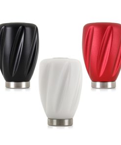 Mishimoto Steel Core Twist Shift Knob White Delrin