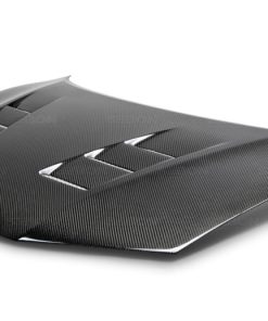 Alternative view of Seibon 14-15 Honda Civic 2dr TS-Style Carbon Fiber Hood