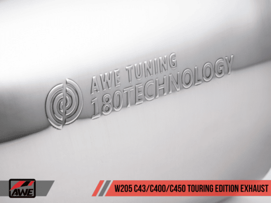 Alternative view of AWE Tuning Mercedes-Benz W205 C450 AMG / C400 Touring Edition Exhaust