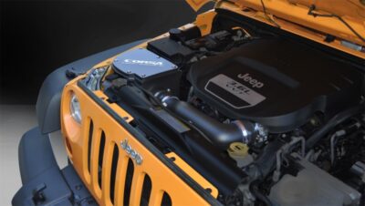 Alternative view of Corsa 12-13 Jeep Wrangler JK 3.6L V6 Air Intake