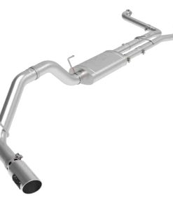 aFe MACHForce XP Exhausts Cat-Back SS-409 Nissan Titan XD 16-19 V8-5.6L - Polished Tip