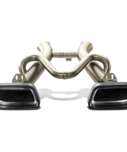 Alternative view of Akrapovic 12-14 McLaren 12C/12C Spyder Slip-On Line (Titanium) w/ Carbon Tips