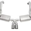 SOUL 13-16 Porsche 981 Cayman / Boxster Valved Exhaust - Straight Cut Titanium Tips