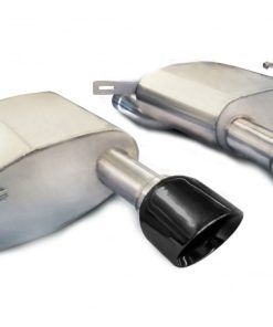 Corsa 11-13 Cadillac CTS Coupe V 6.2L V8 Black Sport Axle-Back Exhaust