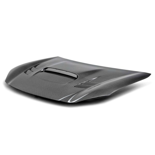 Alternative view of Seibon 2022 Toyota GR86/Subaru BRZ FA-Style Carbon Fiber Hood