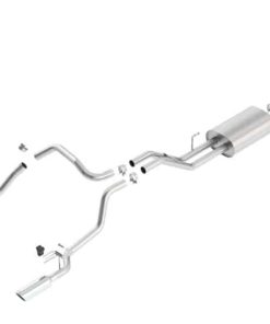 Alternative view of Borla 14-15 Toyota Tundra 4.6L/5.7L Crew Max SB DC SB Touring Cat Back Exhaust Dual Split Rear Exit