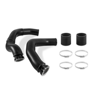 Alternative view of Mishimoto 2015+ BMW F8X M3/M4 Charge Pipe Kit - Wrinkle Black
