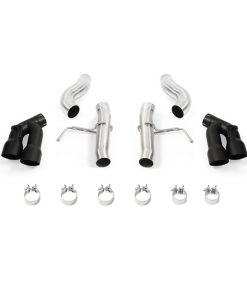 Mishimoto 2016+ Chevrolet Camaro 2.0T Quad-Tip Race Axle-Back Exhaust w/ Black Tips