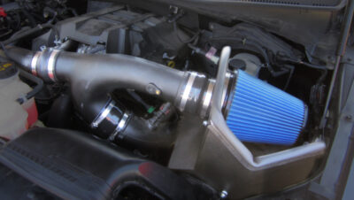 Alternative view of Corsa Apex 15-16 Ford F-150 2.7L Turbo EcoBoost MaxFlow 5 Metal Intake System
