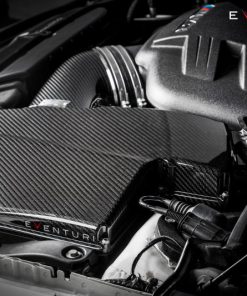 Alternative view of Eventuri BMW E9X M3 - Black Carbon Airbox Lid