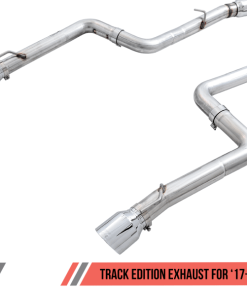 AWE Tuning 2017+ Dodge Charger 5.7L Track Edition Exhaust - Chrome Silver Tips