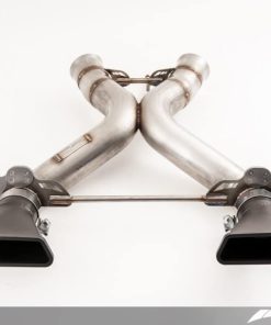 Alternative view of AWE Tuning McLaren 650S Performance Exhaust - Black Tips