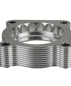 Alternative view of aFe 07-12 Dodge 1500 / 07-12 Dodge Dakota V6 3.7L Silver Bullet Throttle Body Spacer - Silver