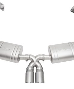 SOUL 15-16 Porsche 981 GT4 / Spyder Valved Exhaust - Slash Cut Signature Satin Tips