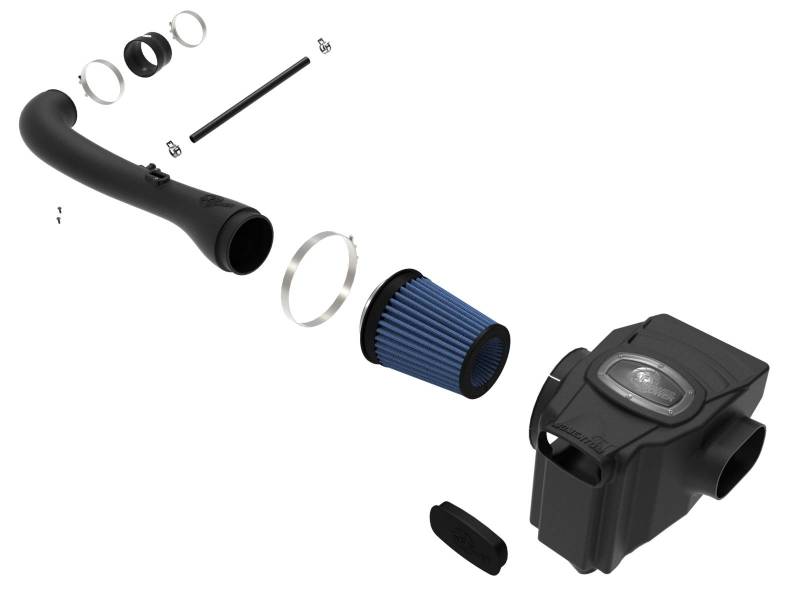 aFe 20-22 Nissan Frontier V6-3.8L Momentum GT Cold Air Intake System w/ Pro 5R Filter - Image 6