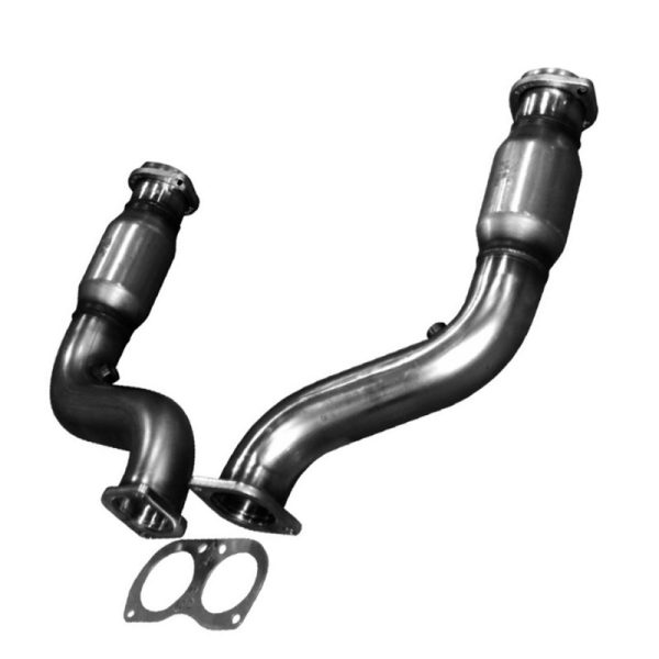 Alternative view of Kooks 05-06 Pontiac GTO LS2 6.0L 3in x 3in OEM Cat SS Exhaust Conn. Pipes