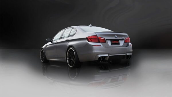 Alternative view of Corsa 12-13 BMW M5 F10 Black Sport Axle-Back Exhaust