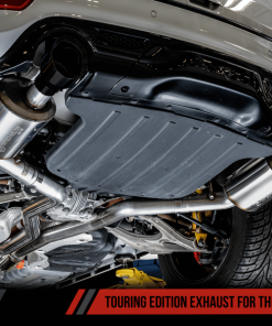 Alternative view of AWE Tuning 2020 Jeep Grand Cherokee SRT Touring Edition Exhaust - Diamond Black Tips