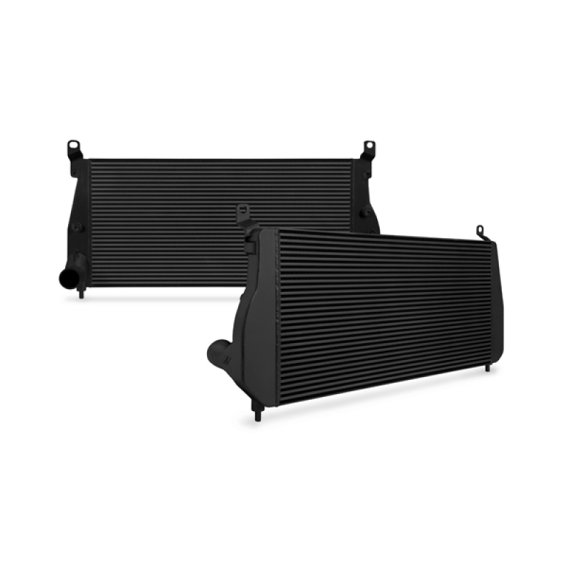 Mishimoto 02-04.5 Chevrolet 6.6L Duramax Intercooler Kit w/ Pipes (Black) - Image 6