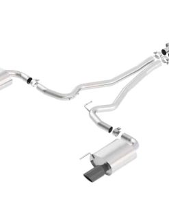 Alternative view of Borla Touring Cat-Back 15 Ford Mustang GT 5.0L V8 MT/AT 2.5in pipe Black 4in tip