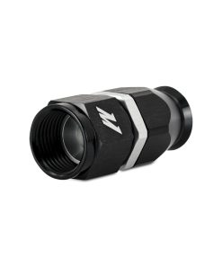 Alternative view of Mishimoto Aluminum PTFE -4AN Straight Fitting Black