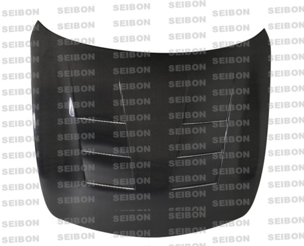 Alternative view of Seibon 08-09 Infiniti G37 4-door TS-Style Carbon Fiber Hood
