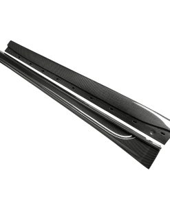Alternative view of Seibon 17-20 Tesla Model 3 Carbon Fiber Side Skirts