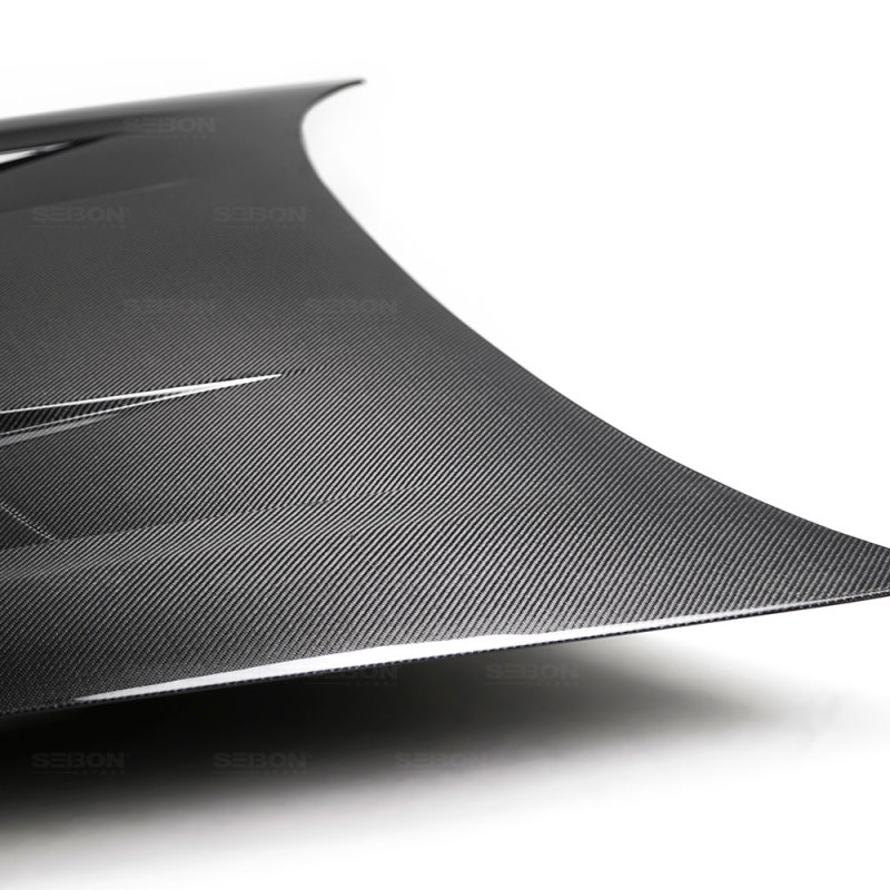 Seibon 18-19 Kia Stinger TS Carbon Fiber Hood - Image 6