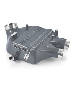 Alternative view of Mishimoto 15-20 BMW F8X M3/M4 Performance Air-to-Water Intercooler Power Pack - Lime Rock Gray