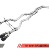 AWE Tuning BMW F8X M3/M4 Resonated Track Edition Exhaust - Diamond Black Tips (102mm)