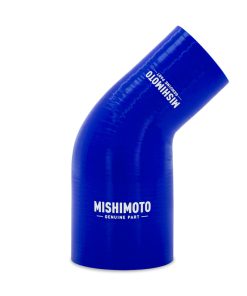 Mishimoto Silicone Reducer Coupler 45 Degree 2in to 3in - Blue