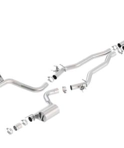 Borla 15-16 Dodge Challenger Hellcat 6.2L V8 ATAK w/ Valve Simulator CB Exhaust Factory Valance