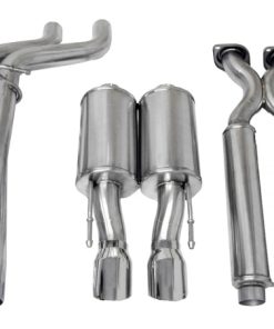 Corsa 06-10 Jeep Grand Cherokee 6.1L V8 Polished Sport Cat-Back Exhaust