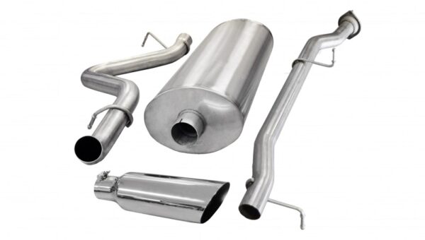 Alternative view of Corsa/dB 07-10 Chevrolet Silverado Reg. Cab/Long Bed 2500 6.0L V8 Polished Sport Cat-Back Exhaust