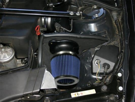 Alternative view of aFe MagnumFORCE Intakes Stage-2 P5R AIS P5R BMW M3 (E46) 01-07 L6-3.2L