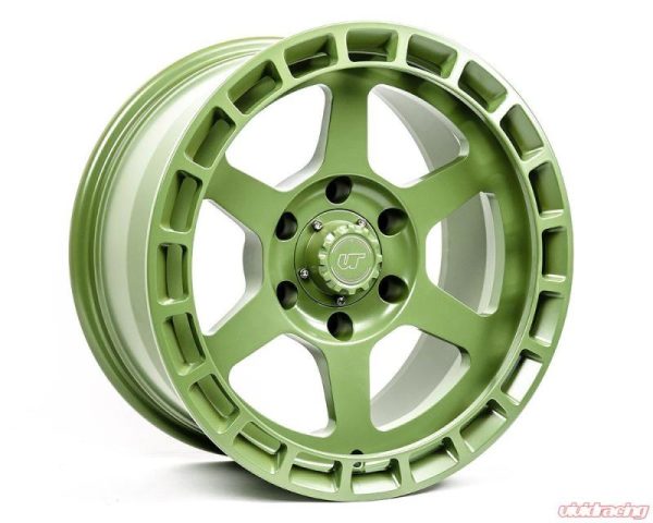 Alternative view of VR Forged D14 Wheel Satin Army Green 17x8.5 -8mm 6x139.7