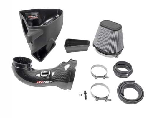 Alternative view of aFe 17-12 Chevrolet Camaro ZL1 (6.2L-V8) Track Series Carbon Fiber CAI System w/ Pro-DRY S Filters
