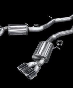 Alternative view of ARH 2016+ Chevrolet Camaro V8 2in x 3in Full System w/ Cats & Quad Tips