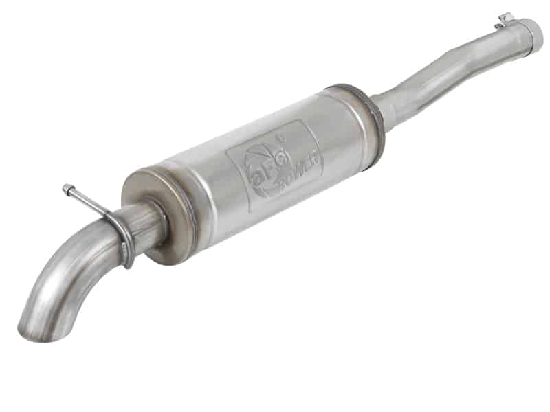 aFe Rock Duster 3in 409 SS Cat-Back Before Axle Turn-Down Exhaust 2018+ Jeep Wrangler (JL) V6 3.6L - Image 2