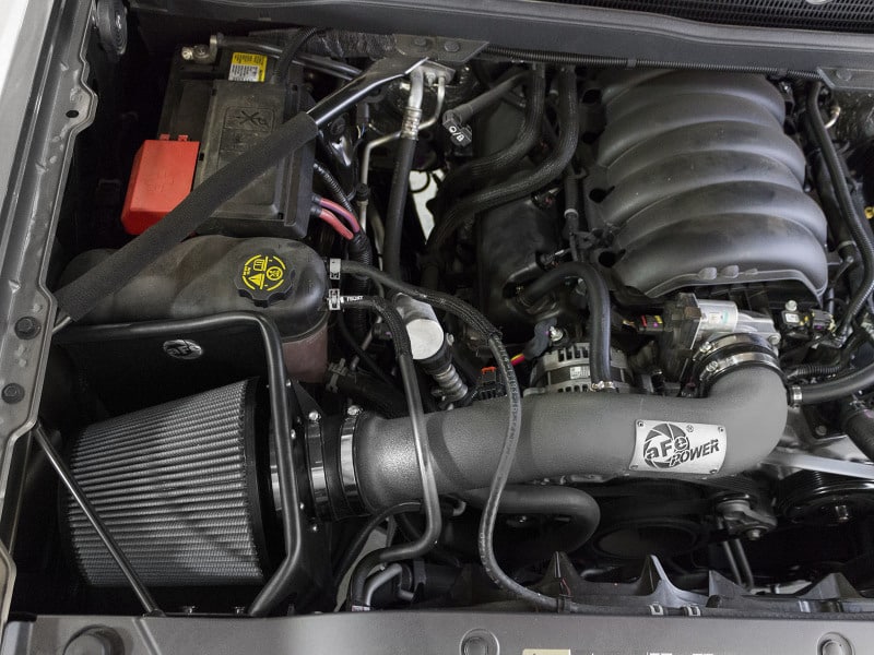 aFe Magnum FORCE Pro DRY S Stage-2 Intake 14-17 GM Silverado/Sierra 1500 5.3L/6.2L w/ Electric Fan - Image 7